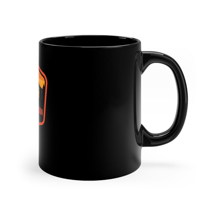 Black Coffee Mug, 11oz